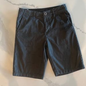 Boys black Volcom shorts
